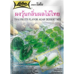 Lobo Thai Fruits Flavor Agar Dessert Mix 