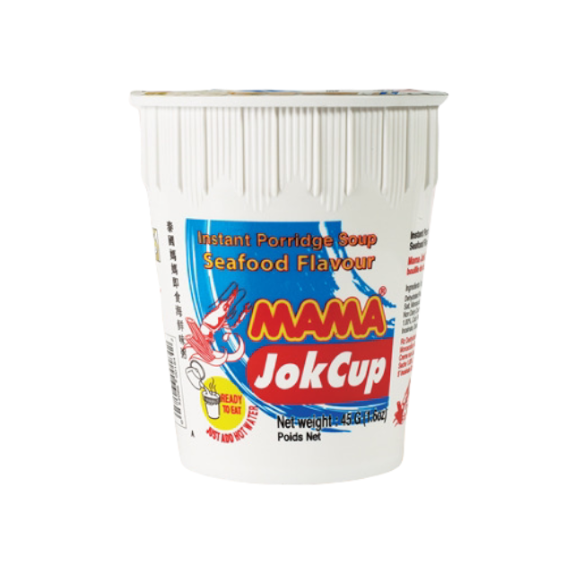Mama Instant Porridge Soup Seafood Flavor Jok Cup