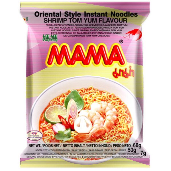 Mama Instant Noodles Shrimp Tom Yum Flavor