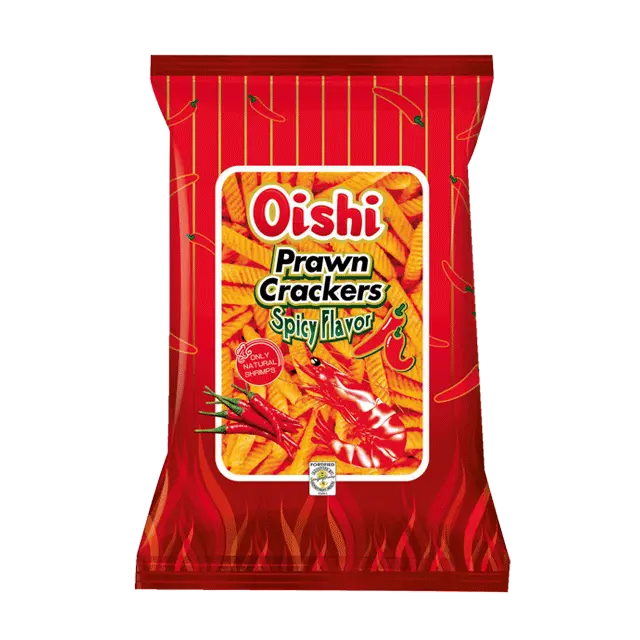 Oishi Prawn Crackers Spicy Flavor