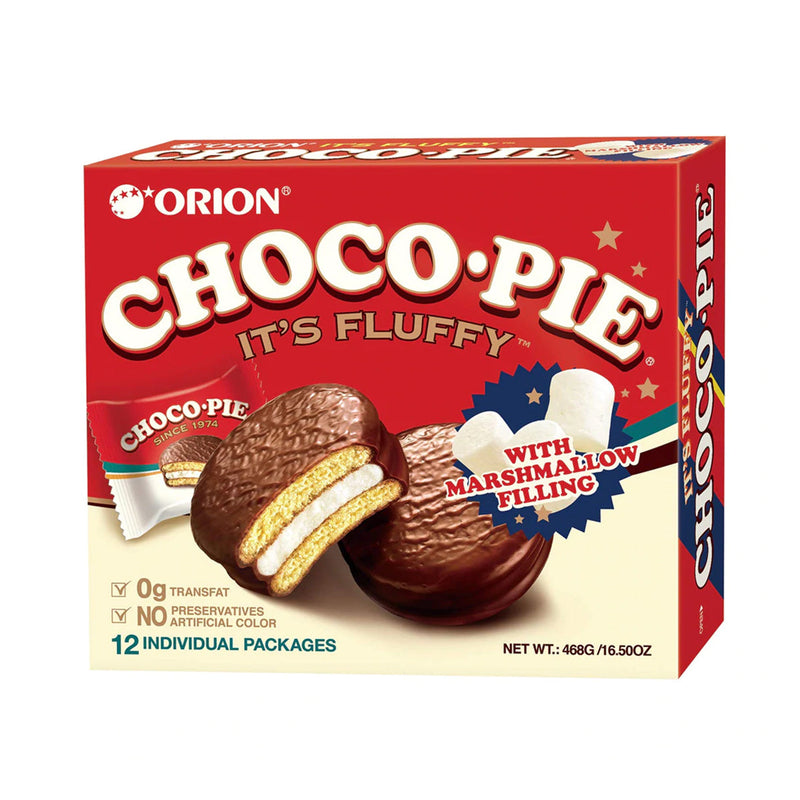 Orion Choco Pie Banana with Marshmallow Filling