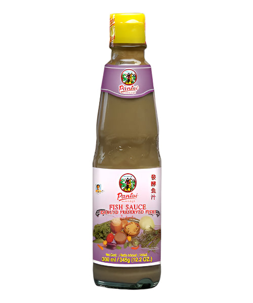 12.2 oz glass bottle of Pantai Fish Sauce Ground Preserved Fish