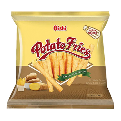 Oishi Potato Fries Plain Salted Flavor