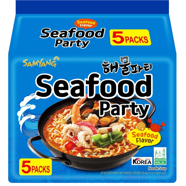Samyang Seafood Party Seafood Flavor