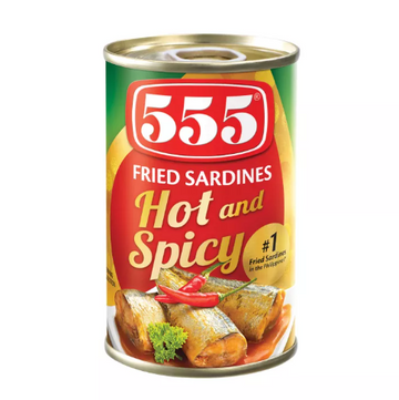 555 Fried Sardines Hot & Spicy