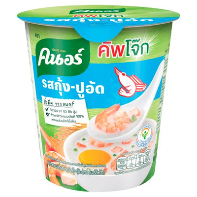 Knorr Cup Jok Instant Jasmine Rice Porridge Shrimp & Crab Stick Flavor | SouthEATS