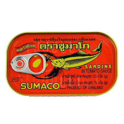 Sumaco Sardines in Tomato Sauce, Thai