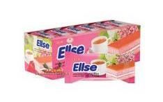 Ellse Brand Strawberry Layer Flavored Cake with Strawberry Cream