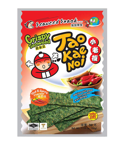 Tao Kae Noi Crispy Seaweed Hot & Spicy Flavour