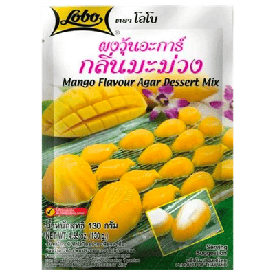 Lobo Mango Flavor Agar Dessert Mix