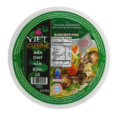 Viet Cuisine Shiitake Mushroom Instant Bean Thread (Bowl)