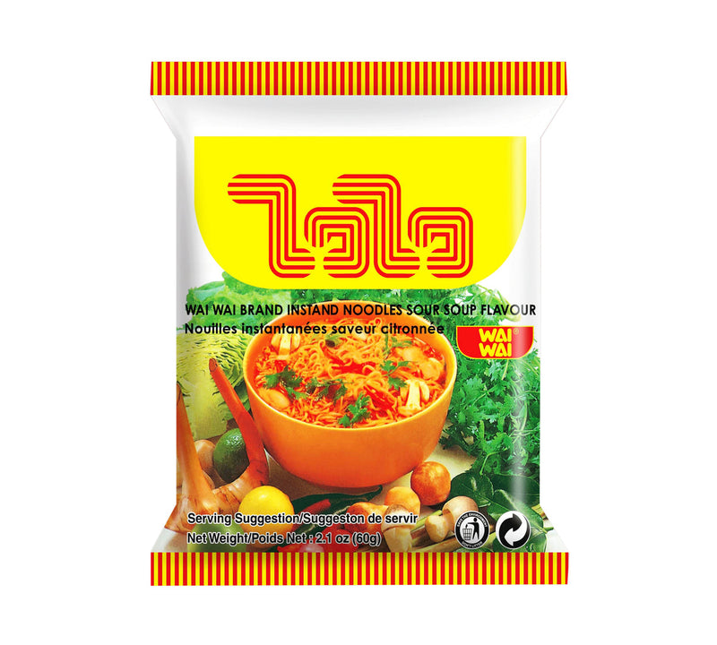 Wai Wai Instant Noodles Sour Soup Flavor