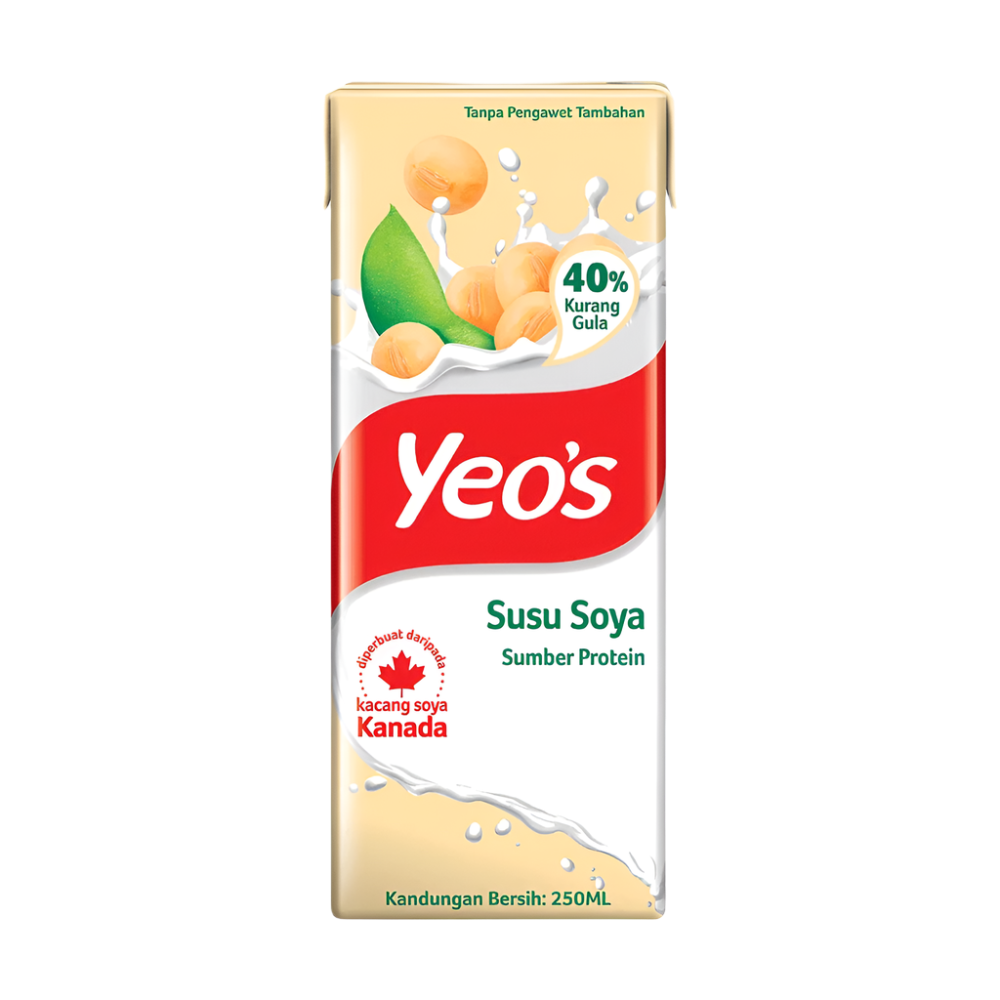 250 mL carton package of Yeo&