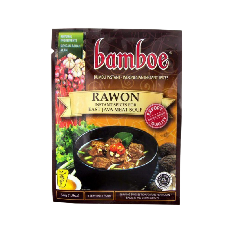 Bamboe Bumbu Rawon Spices Mix for East Java Meat Soup