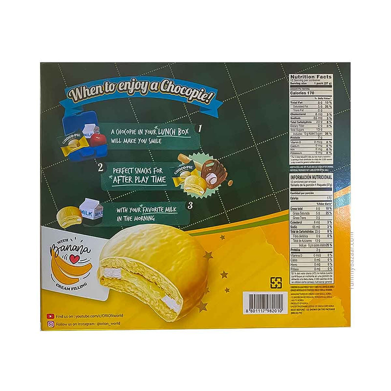 Orion Choco Pie Banana