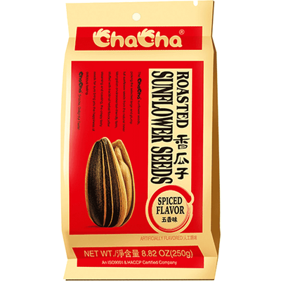 ChaCha Roasted Sunflower Seeds Spiced Flavor
