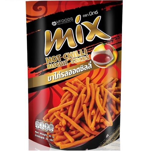 Mix Hot Chilli Flavor Biscuit Sticks