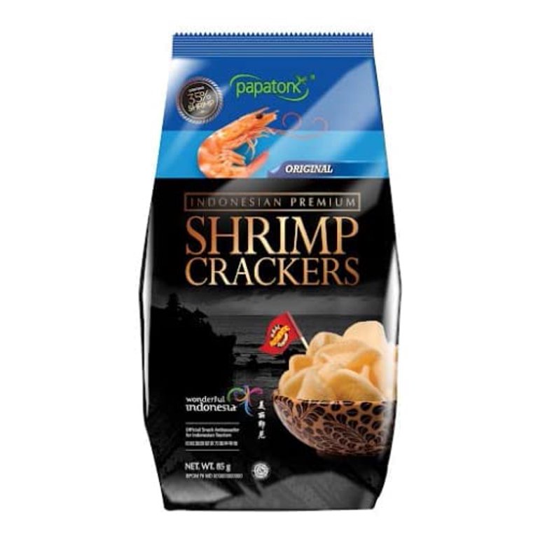 Papatonk Indonesian Premium Shrimp Crackers