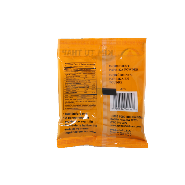 Kim Tu Thap Paprika Powder Ot Mau