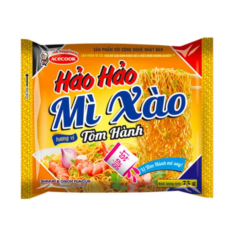 Acecook Hao Hao Mi Xao Shrimp & Onion Flavour | SouthEATS