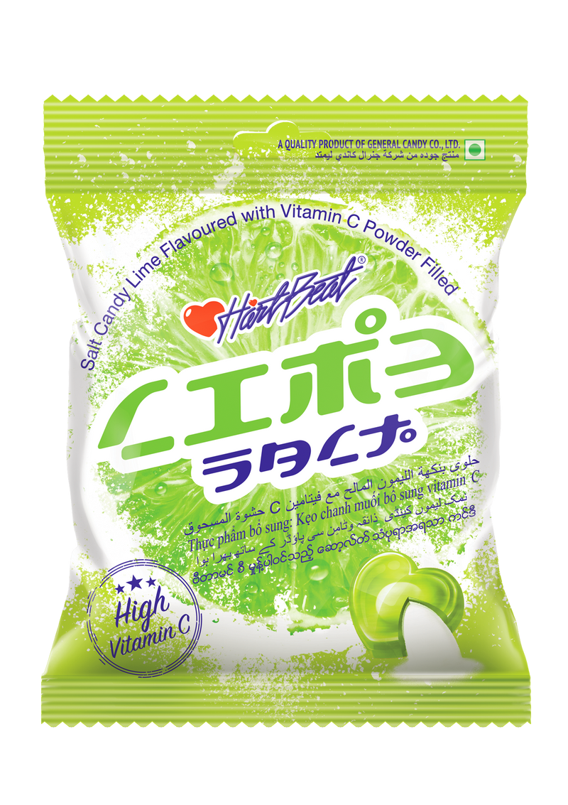 Hartbeat Salt Candy Lime Flavoured with Vitamin C