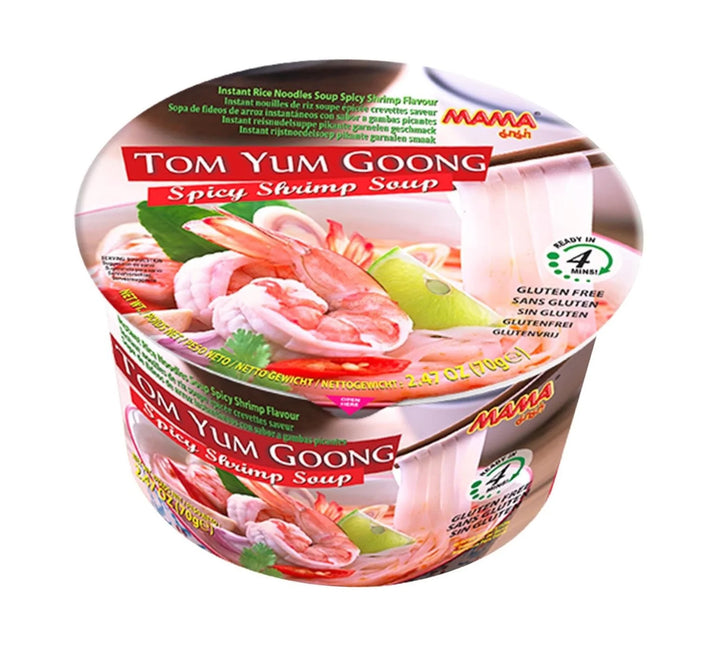 Mama Instant Rice Noodles Tom Yum Goong Flavor