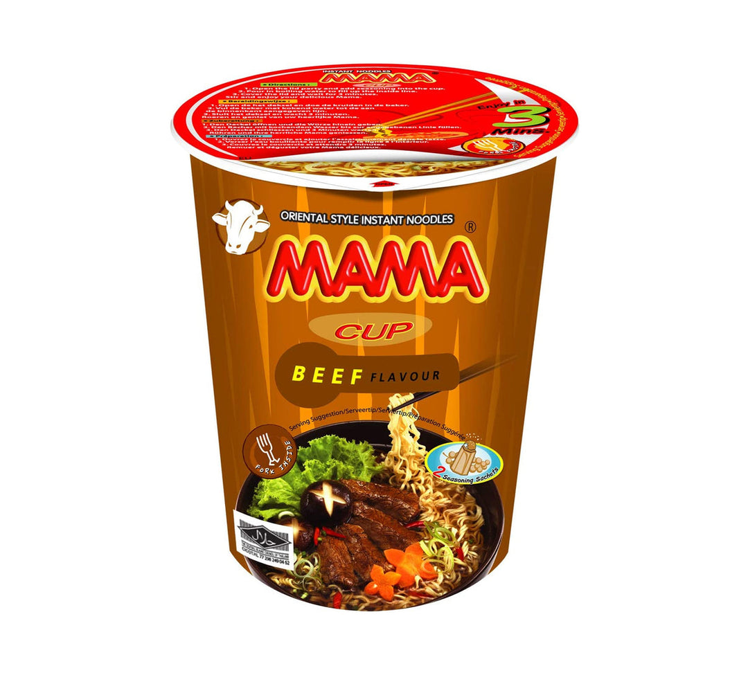 Mama Oriental Style Instant Noodles Stew Beef Flavor