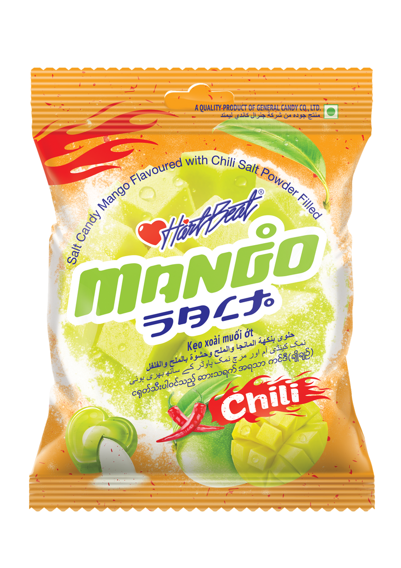 Hartbeat Salt Candy Mango with Chili Flavoured with Vitamin C