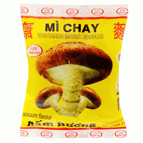 Binh Tay Vegetarian Instant Noodles Mushroom Flavour