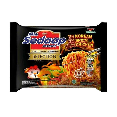 Wingsfood Mi Sedaap Mi Goreng Fried Noodles Korean Spicy Chicken Flavor