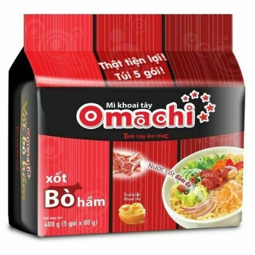 Omachi Instant Noodles Beef Flavor