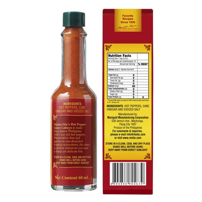 Mama Sita's Labuyo Hot Pepper Sauce