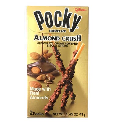 Glico Pocky Chocolate Almond Crush Biscuit Sticks