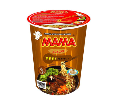 Mama Oriental Style Instant Noodles Cup Stew Beef Flavor | SouthEATS