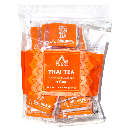 Wangderm Authentic Thai Iced Tea Flavored Black Tea | SouthEATS