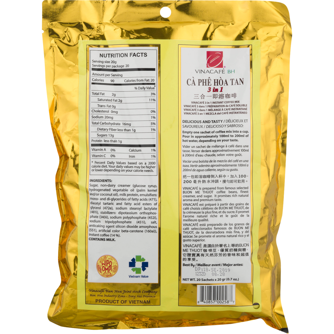 Vinacafe 3 in 1 Instant Coffee Mix