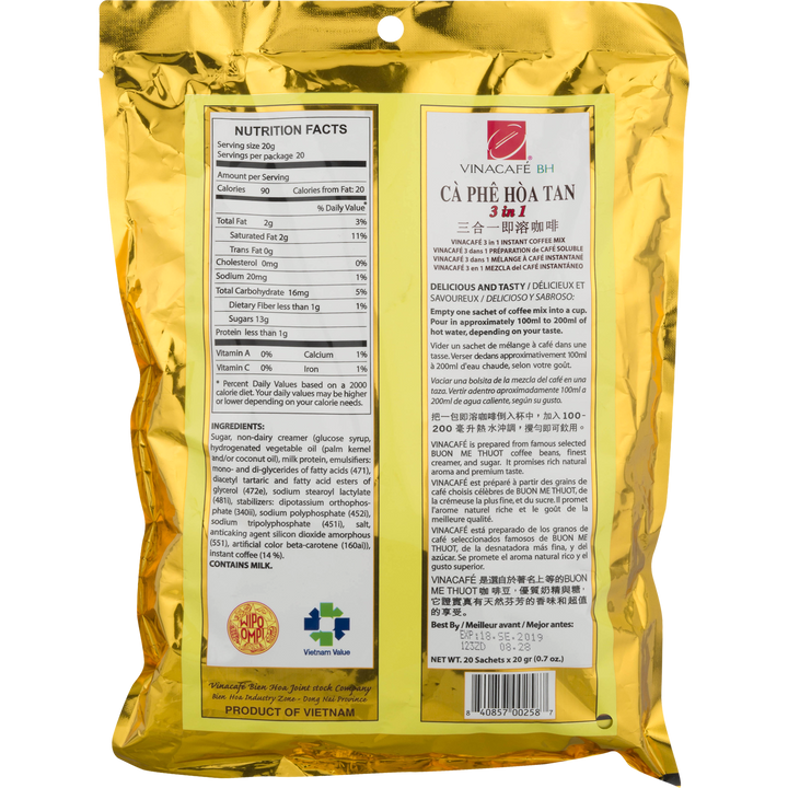 Vinacafe 3 in 1 Instant Coffee Mix