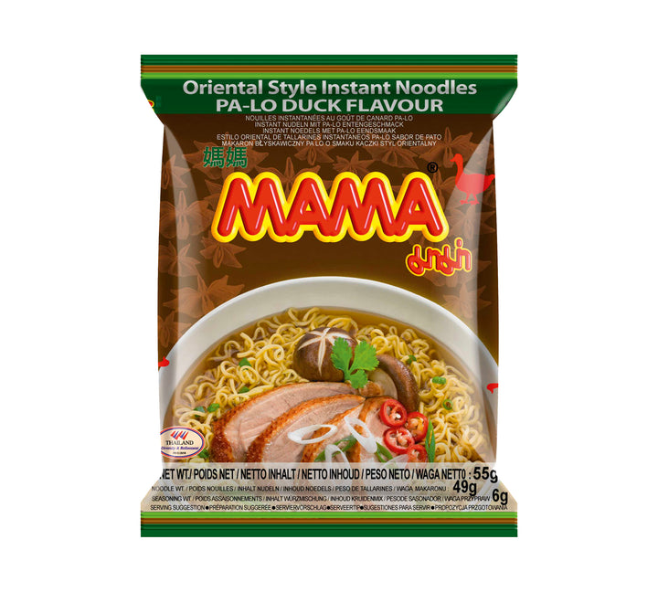 Mama Instant Noodles Artificial Pa-Lo Duck Flavour